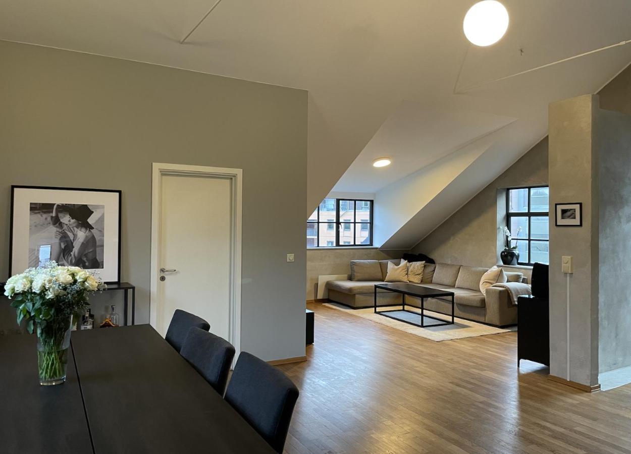 Ferienwohnung The Urban Penthouse Oslo Exterior foto